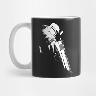 Weathered Hitman Pistol Mug